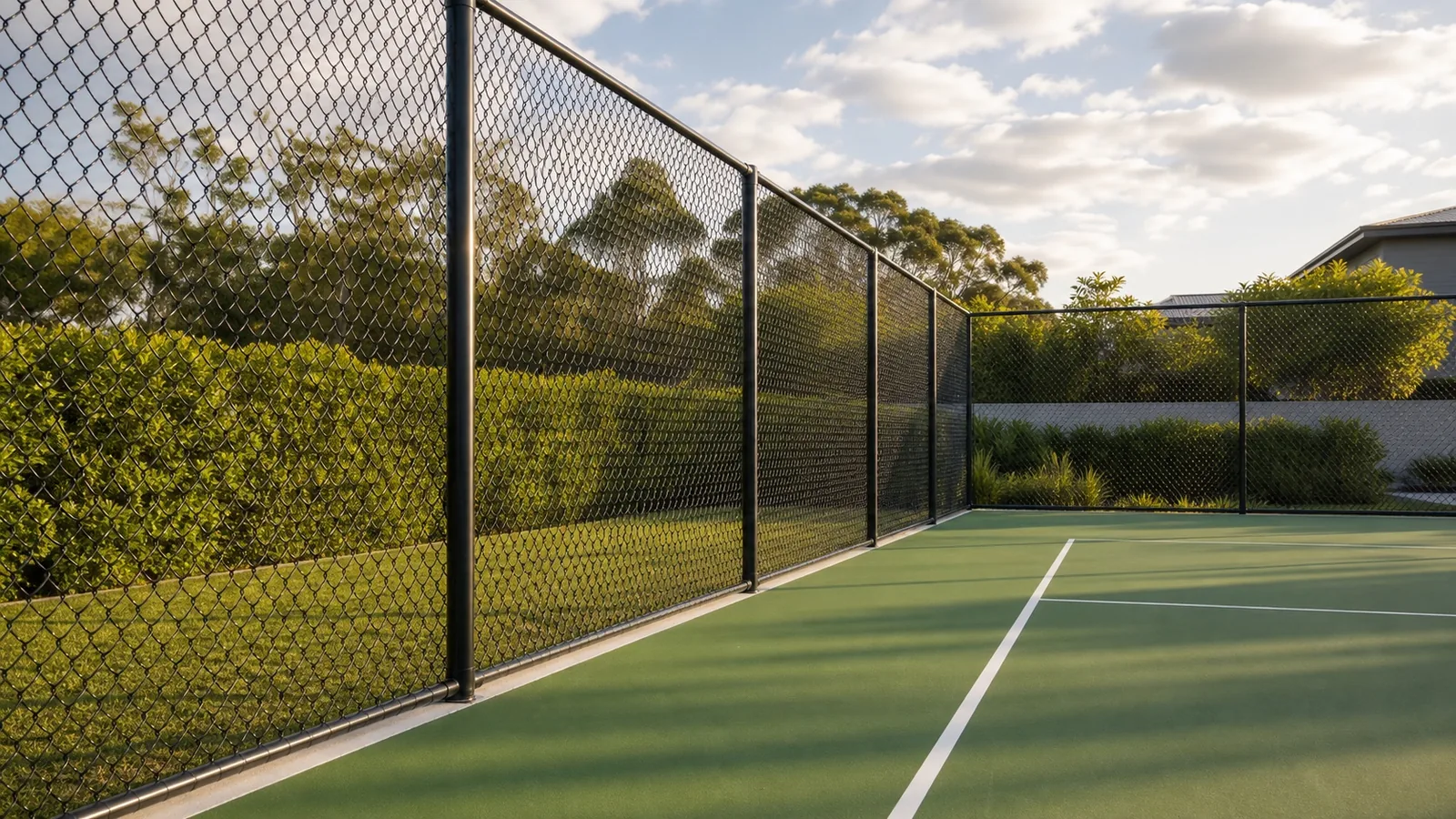 Chain Wire Mesh Fencing Sydney