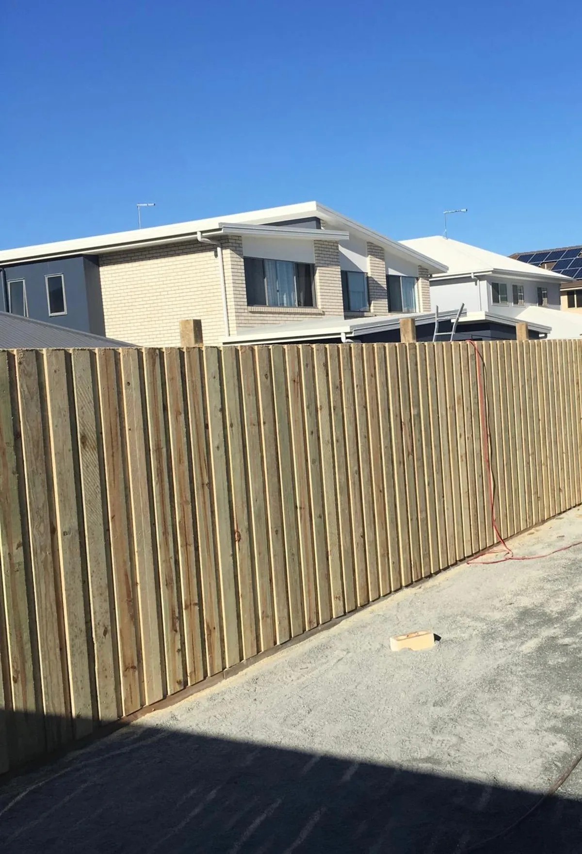Timber paling fence installation Sydney NSW by Jacob Landscaping and Fencing