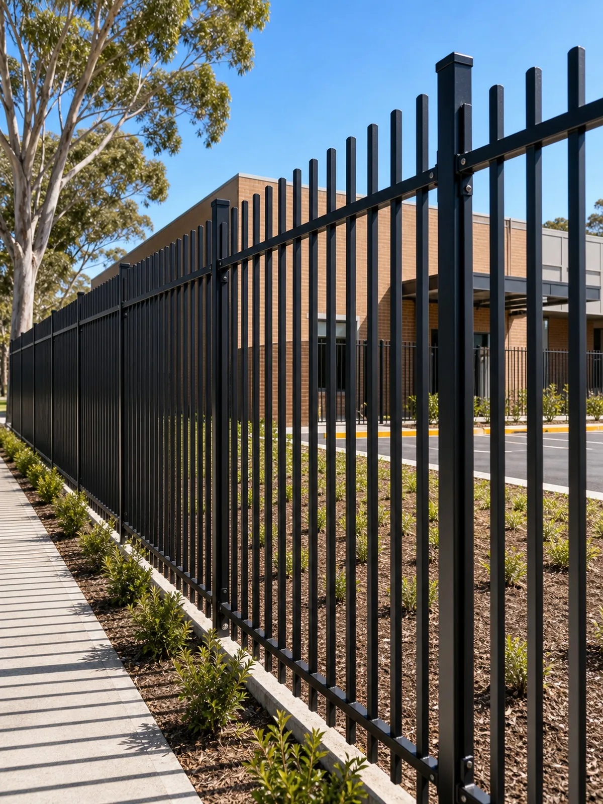 Security fence installation Sydney NSW - strong anti-climb security fencing by Jacob Landscaping and Fencing